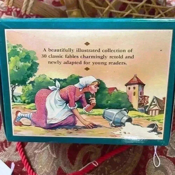 1998 famous fables treasury box of books. - Picture 6 of 7